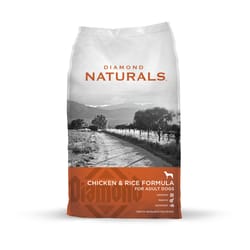 Diamond Naturals Adult Chicken and Rice Dry Dog Food Grain Free 40 lb