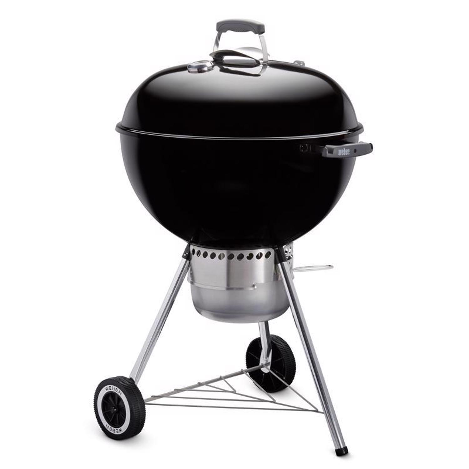 Weber 22 in. Original Kettle Premium Charcoal Grill Black Sansujyuku sansujyuku.com