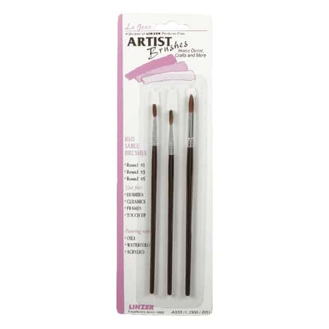 Professional Miniature Paint Brushes - Paint Brush Set of 10 Detail Pa in  2023