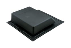 Air Vent 14.9 in. H X 16.6 in. W X 28 in. L X 9 in. D Black Plastic Roof Vent