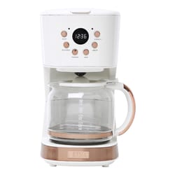 Haden 12 cups White Coffee Maker