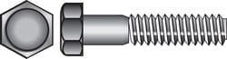 HILLMAN 1/4 in. D X 1 in. L Hot Dipped Galvanized Steel Hex Bolt 100 pk