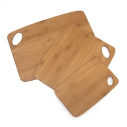 Lipper International Bamboo Cutting Board Set