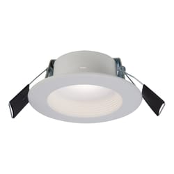 Halo RL4 Series Matte White 4 in. W LED Canless Recessed Downlight 8.7 W