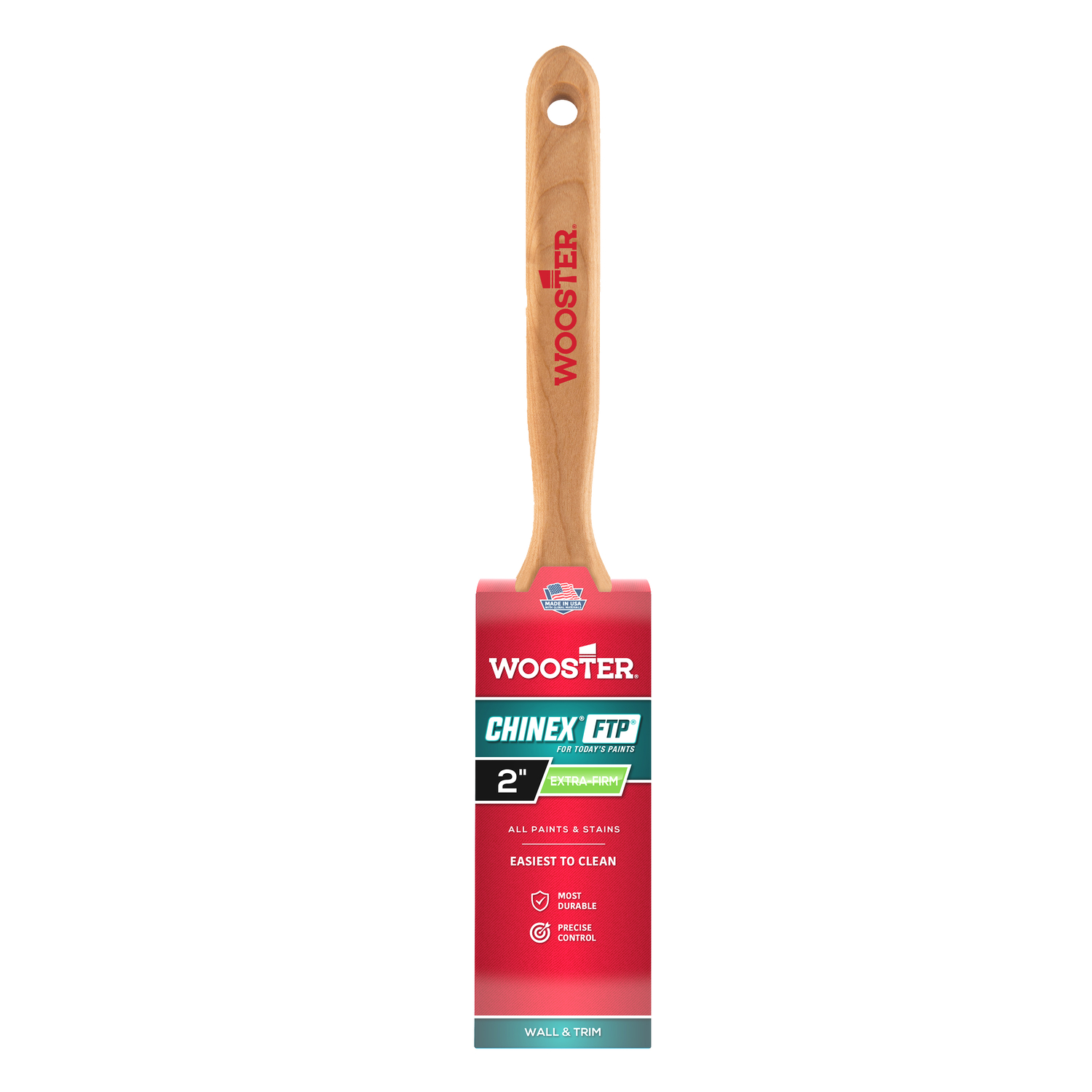 Photos - Putty Knife / Painting Tool Wooster Chinex FTP 2 in. Flat Paint Brush 4412-2