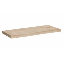 Dolle Lite Nature 0.98 in. H X 23.6 in. W X 7.9 in. D Oak Wood Shelf Board