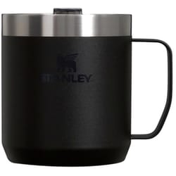 Stanley Everyday Camp Black Camping Mug 4.29 in. H X 4.72 in. W X 4.02 in. L 12 oz 1 pk