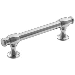 Amerock Winsome Traditional Rectangle Cabinet Pull 3-3/4 in. Polished Chrome 1 pk