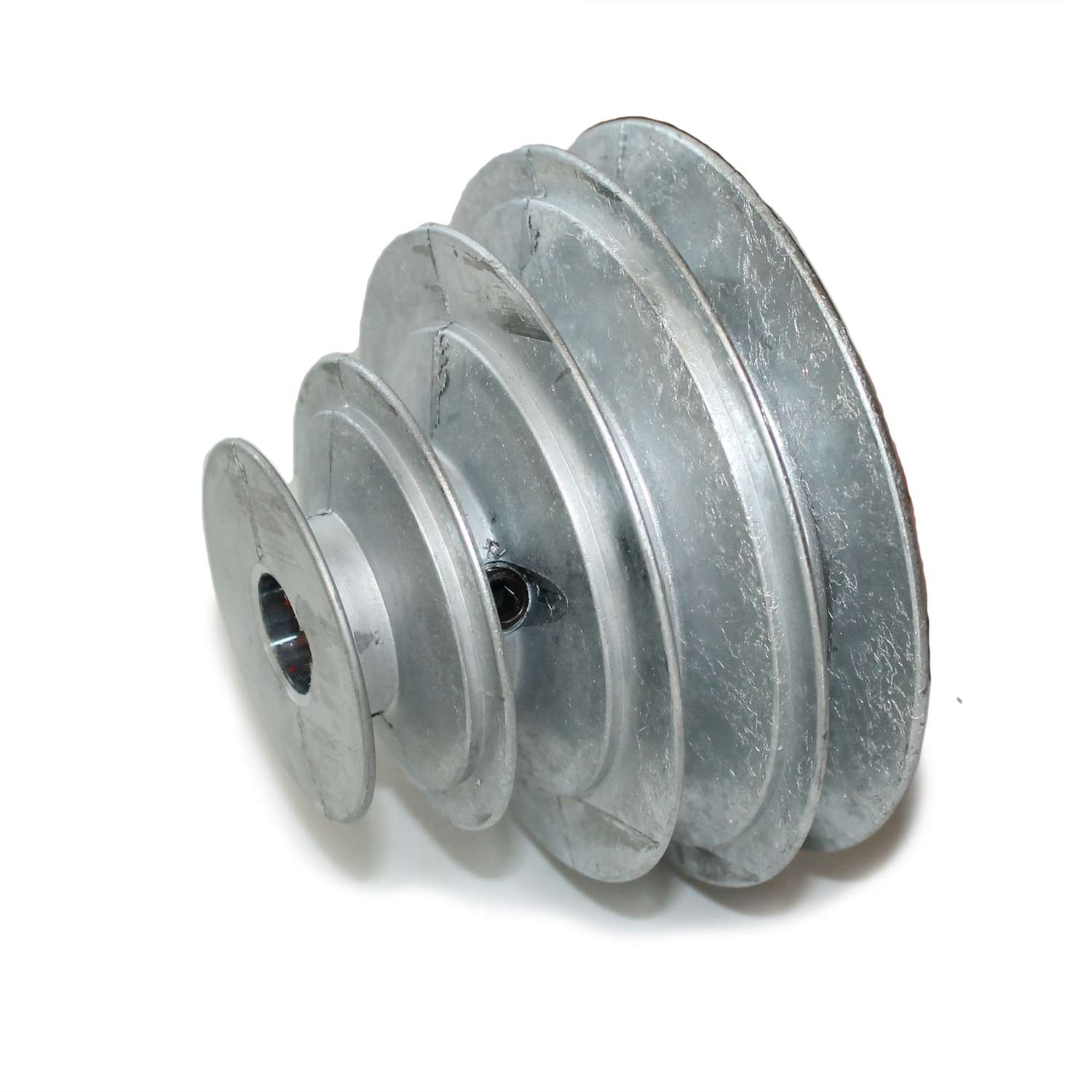 V groove store step pulleys