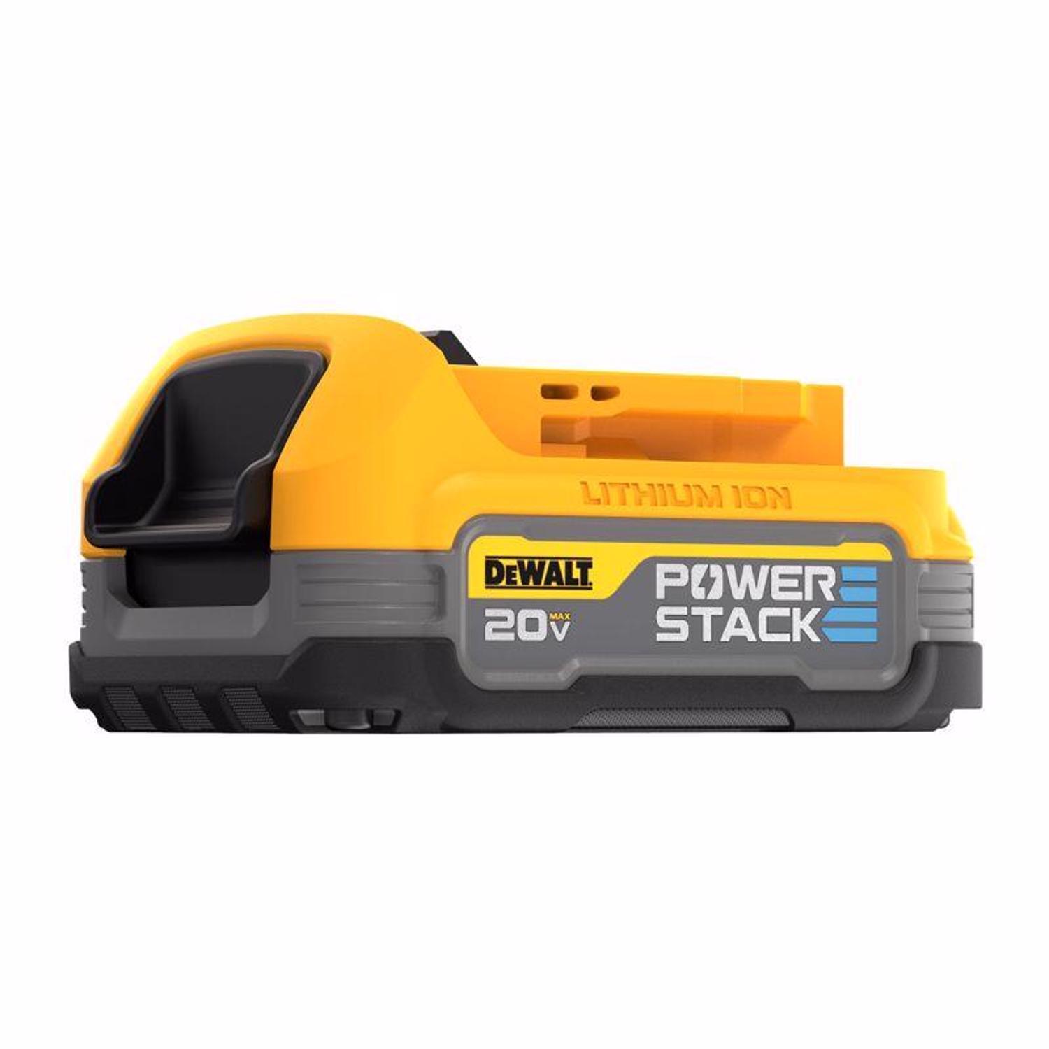 Photos - Battery Charger DeWALT 20V MAX POWERSTACK DCBP034 1.7 Ah Lithium-Ion Compact Battery 1 pc 