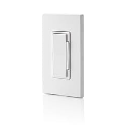Leviton Decora White Toggle Smart-Enabled Dimmer Switch 1 pk