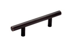 Amerock Contemporary Bar Cabinet Pull 3 in. Oil Rubbed Bronze Brown 5 pk