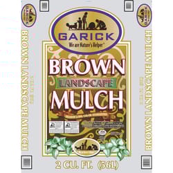 GARICK Brown Hardwood Mulch 2 cu ft