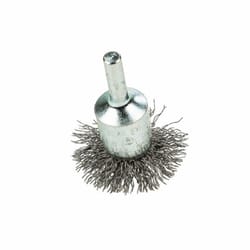 Forney Command Pro 1-1/2 in. Circular Flare End Brush Steel 15000 rpm 1 pc