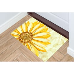 Liora Manne Illusions 1.63 ft. W X 2.46 ft. L Yellow Casual Polyester Accent Rug