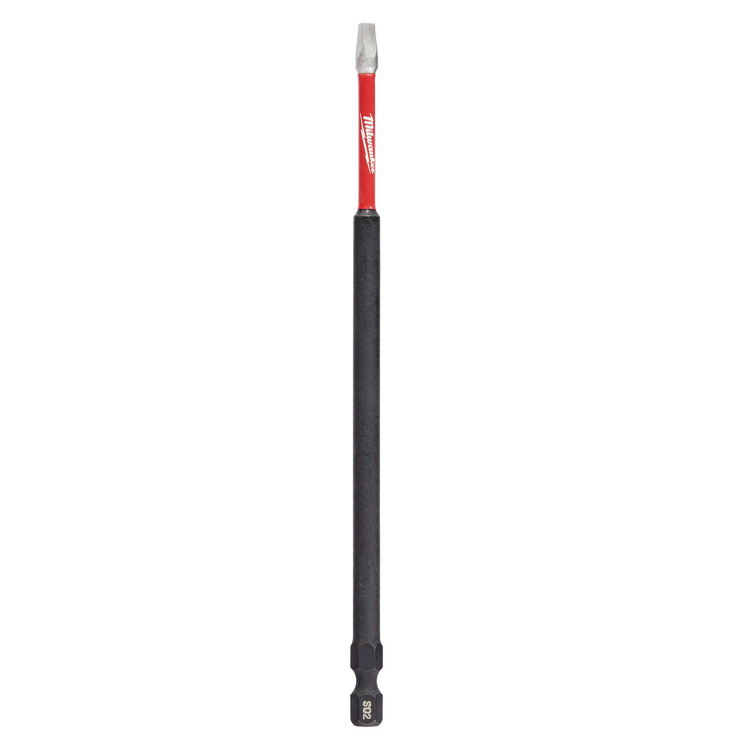 Milwaukee Shockwave Square #2 X 6 in. L Screwdriver Bit Steel 1 pc