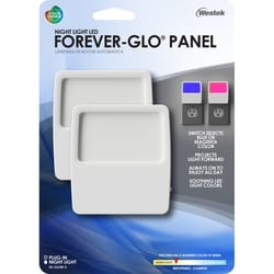 Westek Forever-Glo Automatic Plug-in LED Panel Night Light