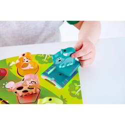 Hape Farmyard Sound Puzzle Multicolored 7 pc