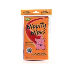 Wippity Wipes Viscose Cleaning Cloth 16 in. W X 15 in. L 2 pk
