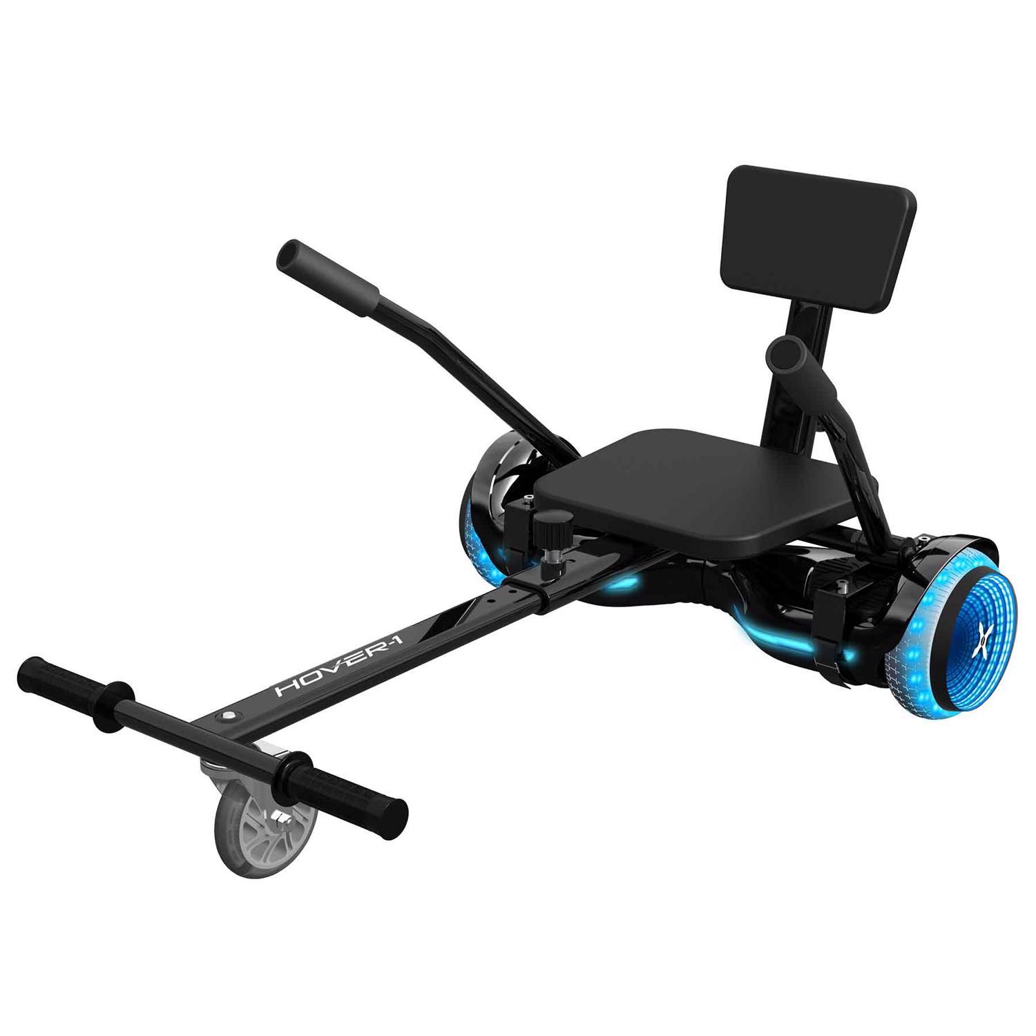 Hover-1 Unisex 8 in. D Hoverboard-Buggy Combo Black Sansujyuku sansujyuku.com