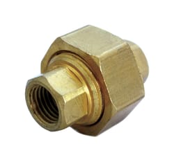 JMF Company 3/8 in. FPT 3/8 in. D FPT Brass Union