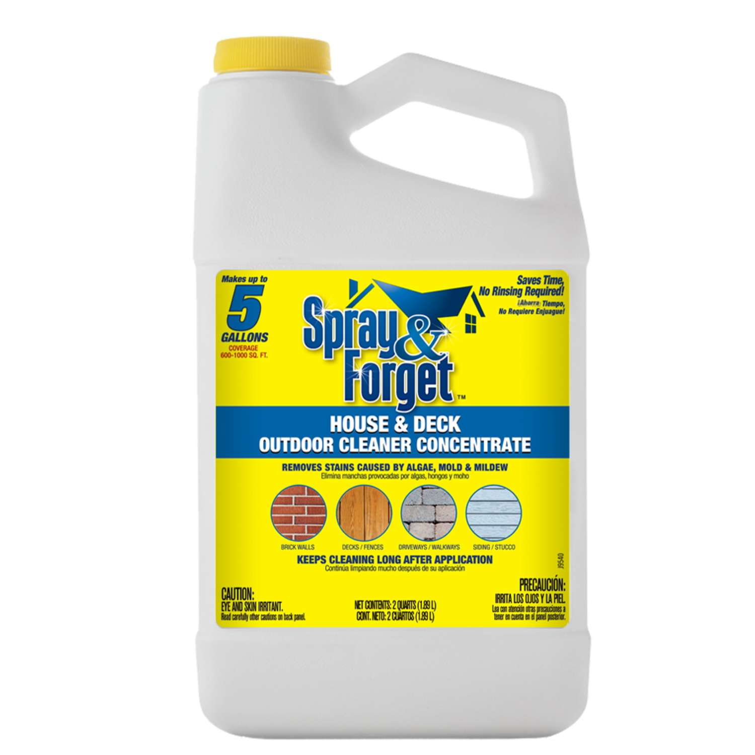 Spray & House and Deck Cleaner 64 oz Liquid Ace Hardware