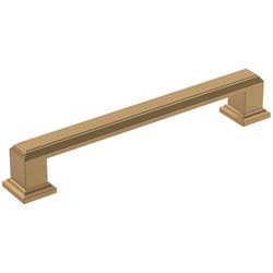 Amerock Appoint Traditional Rectangle Cabinet Pull 5-1/16 in. Champagne Bronze 1 pk