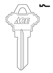 HILLMAN House/Office Key Blank Single For Schlage Locks