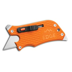 Outdoor Edge SlideWinder 3-1/2 in. Retractable Utility Knife Orange