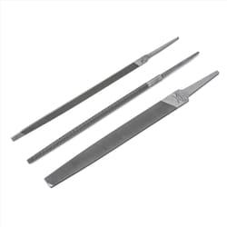 Crescent Nicholson 6 in. L X 3.45 in. W High Carbon Steel Assorted File Set 3 pc