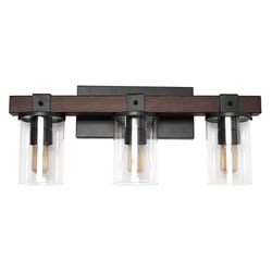 Lalia Home 5.5 in. H X 9.5 in. W X 22.25 in. L Brown Ceiling Light
