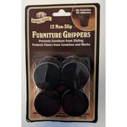 Parker & Bailey Furniture Gripper 1.5 in. W X 1.5 in. L Felt/Rubber Black