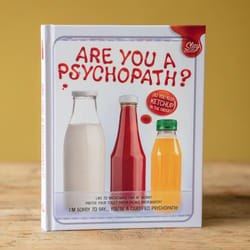 Scobie Boxer Gifts Are You a Psychopath Game Book