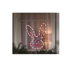 Impact Innovations Easter Lighted Bunny Face Glass/Plastic 1 pk