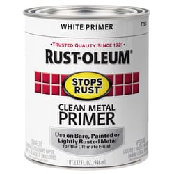 Rust-Oleum Stops Rust White Flat Oil-Based Alkyd Primer 1 qt
