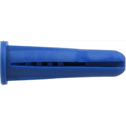 HILLMAN 0.4 in. D X 1 in. L Plastic Round Head Conical Anchor 1 pk