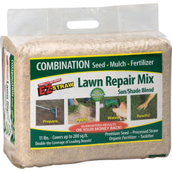 Rhino Seed EZ-Straw Assorted Sun or Shade Seed/Fertilizer/Mulch Repair Kit 11 lb