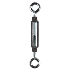 Hampton Zinc-Plated Aluminum/Steel Turnbuckle 275 lb Hampton Zinc-Plated Aluminum/Steel Turnbuckle 275 lb