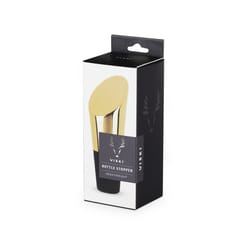 Viski Gold Metal Bottle Stopper