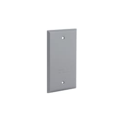 Bell Rectangle Aluminum 1 gang 4.53 in. H X 2.78 in. W Weatherproof Cover