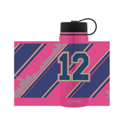 Liberty 20 oz 12th Man - Flamingo Multicolored BPA Free Vacuum Insulated Bottle