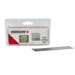 Arrow BN18 18 Ga. X 1-1/4 in. L Galvanized Steel Brad Nails 1000 pk 0.65 lb
