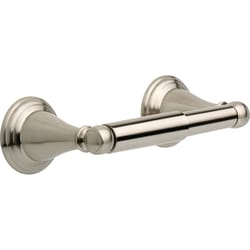 Delta Windemere Brushed Nickel Silver Toilet Paper Holder