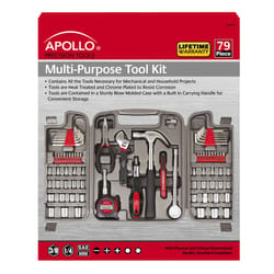 Apollo Tools Multi-Purpose Tool Kit 79 pc