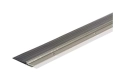 M-D BUILDING PRODUCTS Satin Nickel Aluminum/Vinyl Sweep For Doors 48 in. L X 2.13 in.