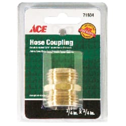 Ace 3/4 in. Brass Threaded Male Hose Coupling