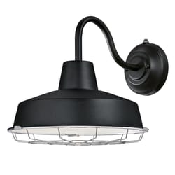 Westinghouse Academy Dusk to Dawn LED Textured Black Dimmable Outdoor Light Fixture Hardwired