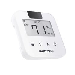 MRCOOL Mini-Stat Thermostat 4.5 in. W X 4 in. H White