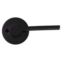 Kwikset Ladera Matte Black Half-Dummy Lever Right Handed