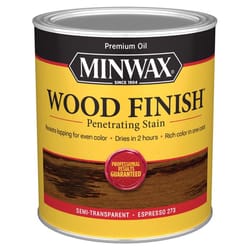 Minwax Wood Finish Semi-Transparent Espresso Oil-Based Penetrating Wood Finish 1 qt